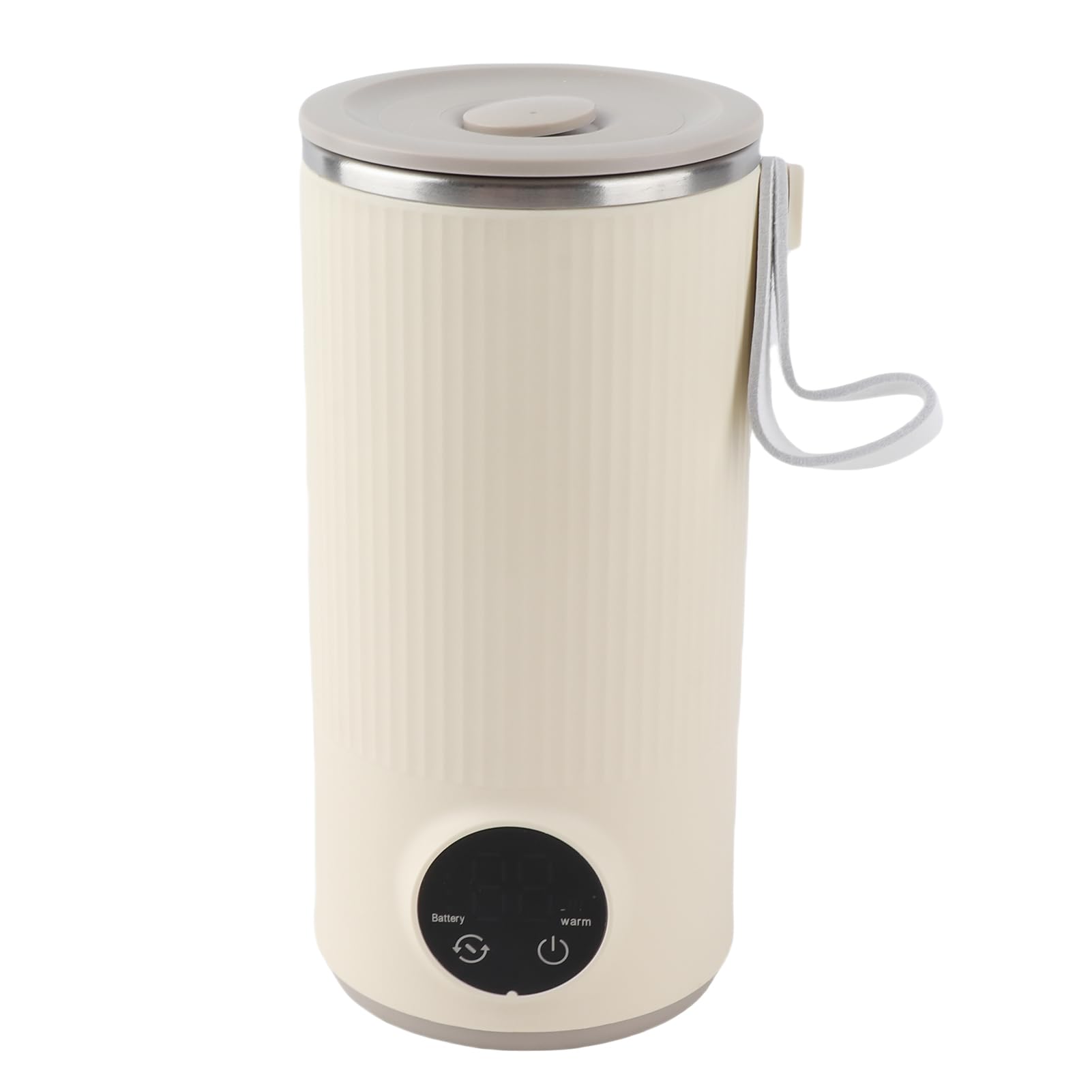 Bollitore Portatile Wireless, tè da Viaggio e Bollitore di caffè, Batteria da 6000 MAh, 4 Controllori di Temperatura per Latte (Spina europea)