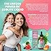 Zeolite Detox for Kids, 200mg Zeolite Liquid Drops with 1000mcg Vitamin B12, 250mg Organic Chlorella, 10 Billion CFU and Prebiotics for Gut Support & Speech, Immune, Bone, Energy, Strawberry, 60ML