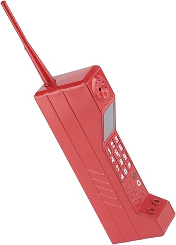Miniatura 9 de Teléfono celular vintage, adorno retro de ladrillo para teléfono celular, accesorios de teléfono de ladrillo de la vieja escuela, modelo retro de