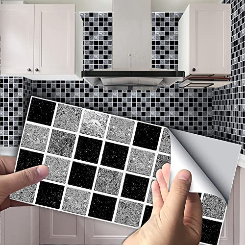 20-Sheet Peel And Stick Tile Backsplash For Kitchen Wall, Self Adhesive Backsplash Tile Stickers, Mosaic Tiles, 3D Brick Wallpaper Suitable For Bathroom, Camper, Countertop, Ceramic Tile And Marble. #TOP22