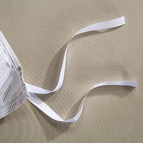 Homebox Cotton Duvet Cover Set - 100% Egyptian Cotton Gold Leave Print Bedding Set King Size - 1200 Thread Count Breathable And Soft Duvet Cover Set For All Seasons(King, 104X90'') #TOP6