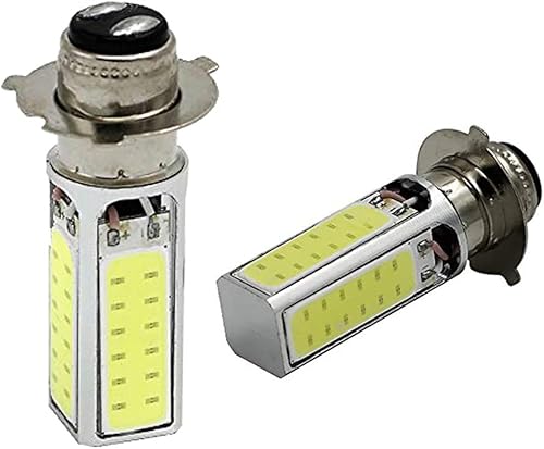 Miniatura 1 de AUTOVIC 2 bombillas COB 6000K para Honda ATC110 ATC125M ATC185 ATC200 ATC200E ATC200M TRX125 TRX200SX TRX250 Reemplazar 34901-323-750 34901-HC3-003