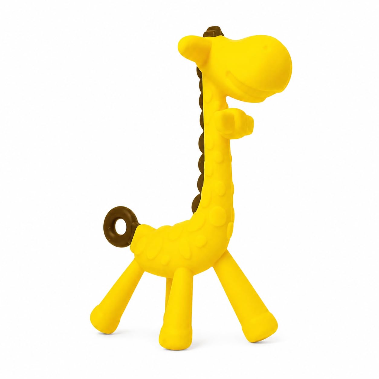 Giraffe Shape Food Grade| BPA Free Silicone Teething Baby Teether/Toy |Teething Stick for Babies |Soothing Relief for Teething Infants-image-19