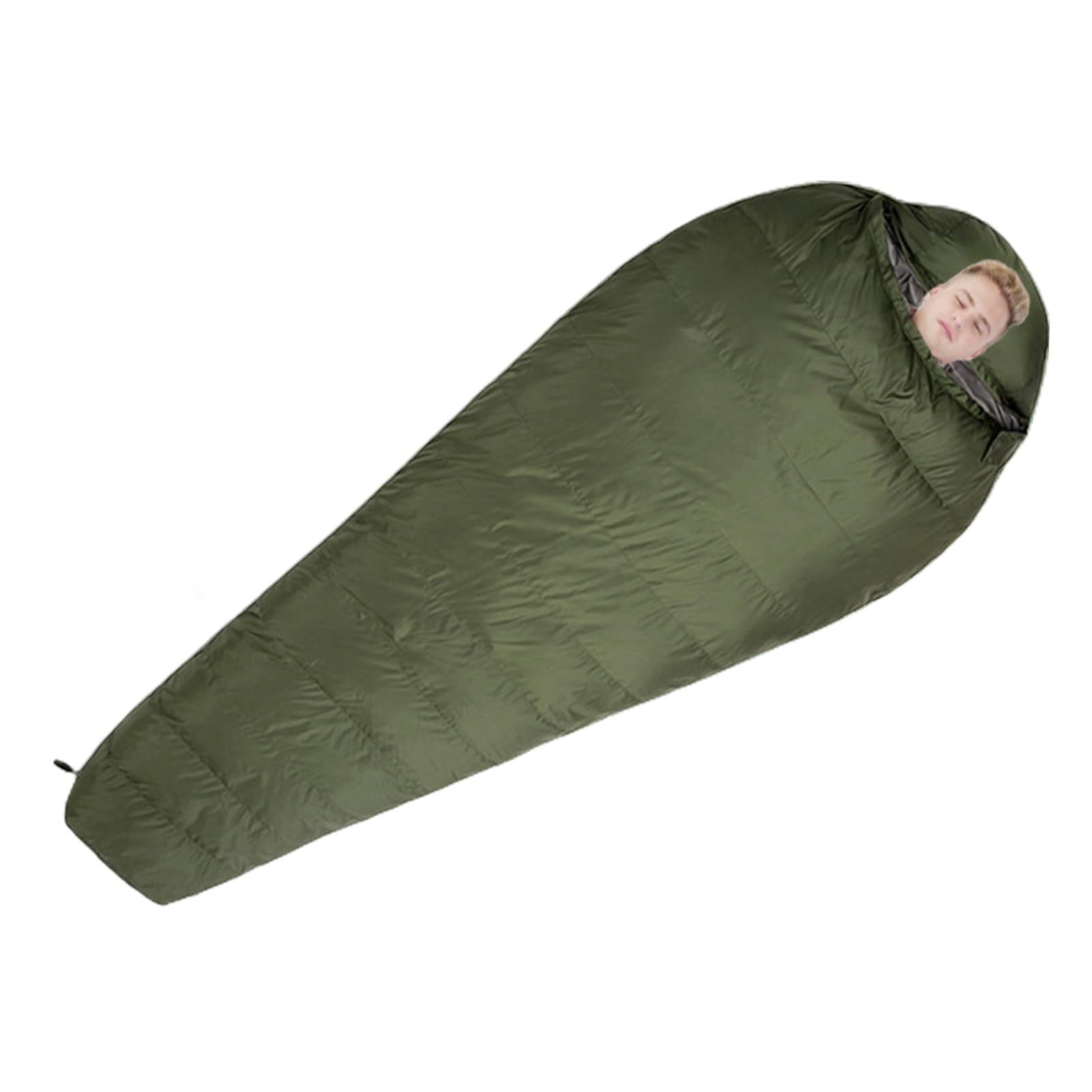 Śpiwór na zimne dni | Śpiwór kempingowy puchowy na zimę | śpiwór obozowy dla dorosłych Wodoodporny w zimne dni
