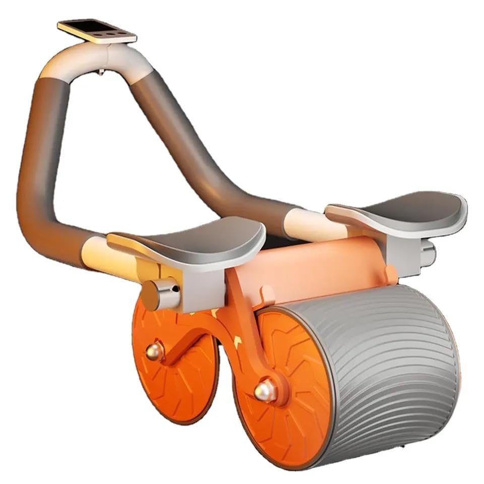 SHIVEXIM Automatic Rebound Ab Abdominal Exercise Roller Wheel - Exercise Roller Wheel With Dual Elbow Support And Timer- Abs Roller Wheel Core Exercise Equipment, Multicolor (B0CJS2GNC6) Amazon Price History, Amazon Price Tracker