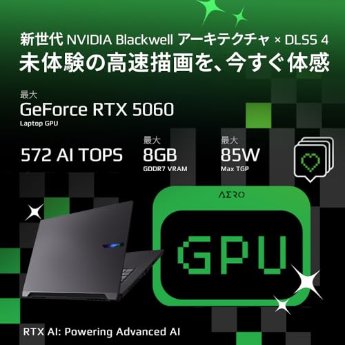 GIGABYTE GIGABYTE AERO X16 1TH93JP894AH の商品画像 3