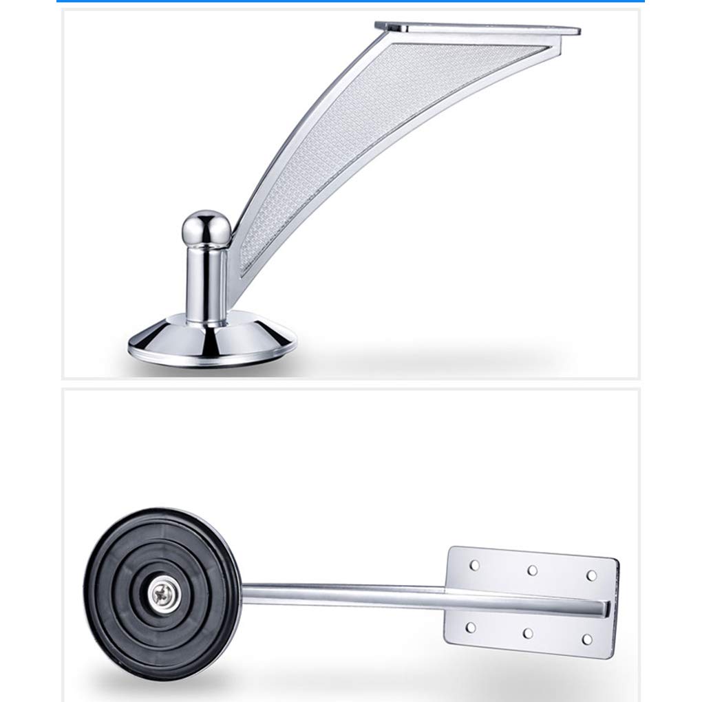 Gambe per Mobili,Gambe da Tavolo,Gambe In Metallo per Mobili,Gambe da Tavolo In Lega per TV da Tavolo,Gambe di Supporto, Piastra di Montaggio Spessa,Alzate Armadi da Letto,4 Pezzi (120mm/4.7in)