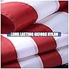 VICDRIA American Flag 5×8 Ft, USA US Flags Outdoor, Heavy Duty Durable, Embroidered Stars, Sewn Stripes and Brass Grommets
