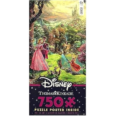 Ceaco 750 Piece Sleeping Beauty Jigsaw Puzzle Cover