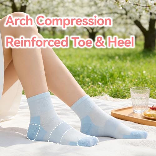 Image of 3 Pairs 90% Merino Wool Ankle Socks, Thin All-Season Casual Soft Breathable for Men Women