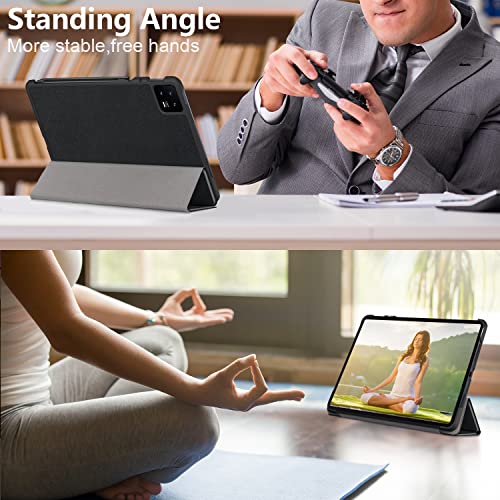 Image of MOCA Case for Xiaomi Pad 6 11 inch,Slim Stand Hard Back Shell Protective Smart Cover for Xiaomi Pad 6 /Pad 6 Pro 11 inch 2023 Case with Auto Wake /Sleep Function (Black)