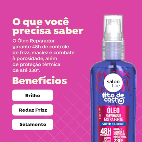 Salon Line Oleo #Todecacho Silicone Extra Forte 60ml 32438