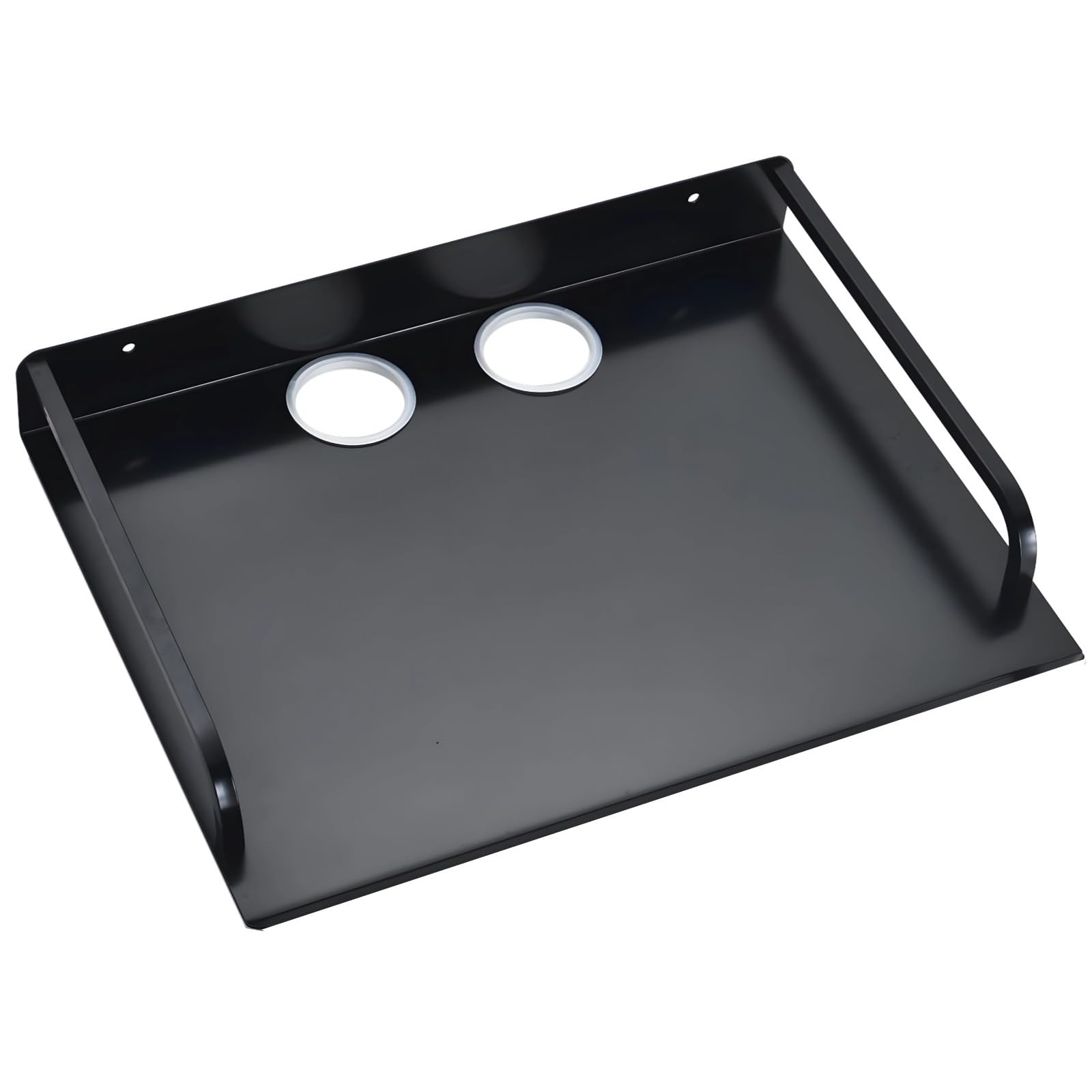 Étagère murale flottante pour routeur, support TV flottant, rangement pour Wifi et électronique avec design de câble 33 x 24 cm