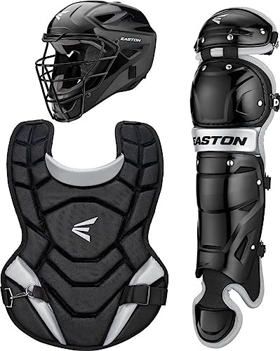 Image of Easton | Black Magic 2.0 Baseball Catcher's Set | Sizes - Junior (Ages 6-8) / Youth (Ages 9-12)