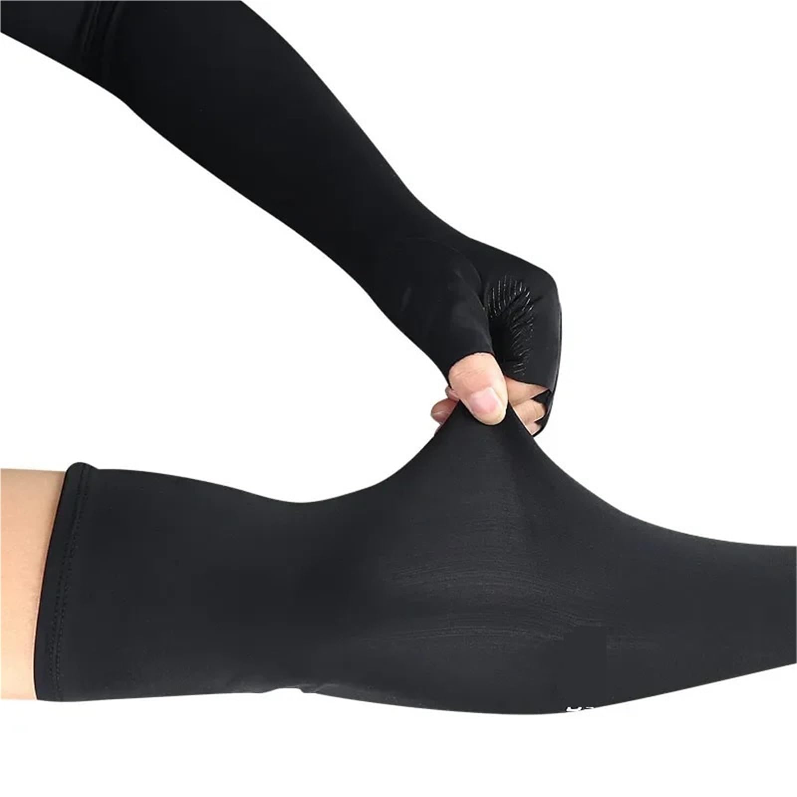 Genérico Manguitos Refrescantes Manga de enfriamiento del brazo protección UV for hombres y mujeres, mangas solar for deportes al aire libre
