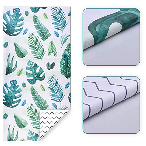 Quick Dry Microfiber Beach Towel Sandproof, 31.5 x 63 inch Oversized Compact Absorbent