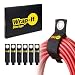 Wrap-It Heavy-Duty Storage Straps (10" Medium - 6 Pack) - Hook and Loop Organizer Hanger for Extension Cords, Cables, Hoses, and Rope for Garage, Home, Shop, Boat, Marine, RV and Camping Organization
