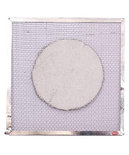 Bello Iron wire gauge With Frame big size high quality Set of 6pcs for laboratory with frame and filter paper center for heating with flame on bunsen burner Lab experiments-image-11