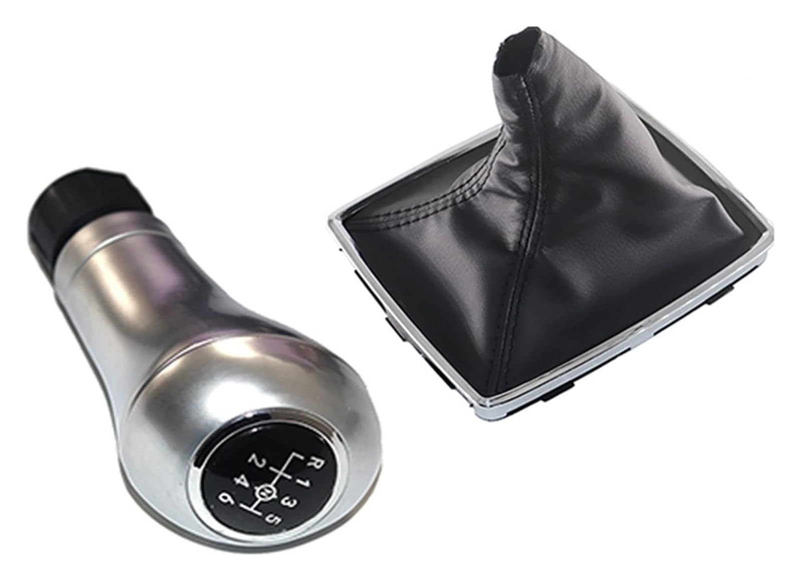 FNCVTM Car Gear Knob for Benz W202 C Class S202 W208 C208 CLK W210 E Manual 6 Speed Gear Shift Knob Lever Handle