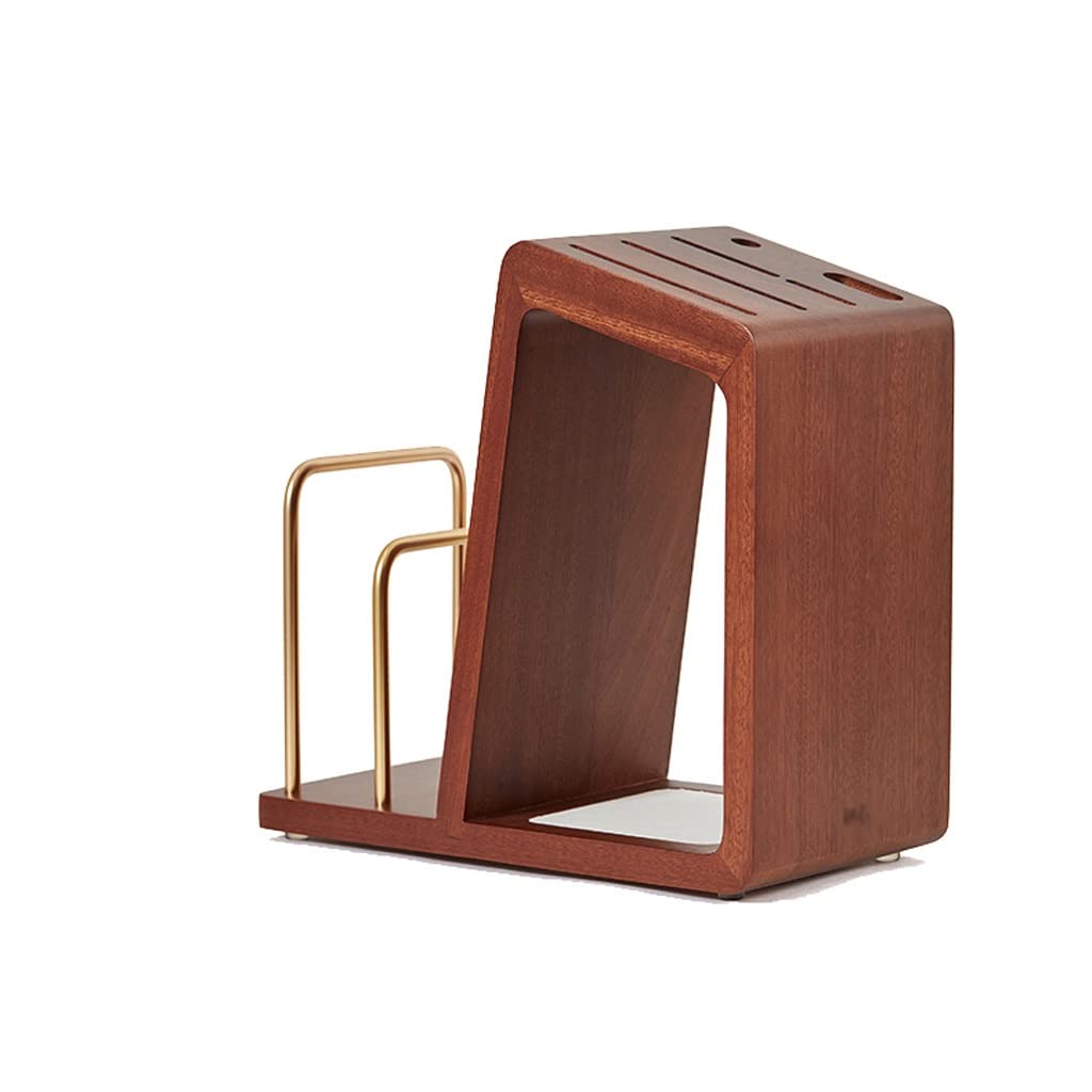 Soporte para utensilios cuchillo cocina y tabla de corte integrada