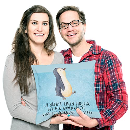 Mr. & Mrs. Panda 40 x 40 cuscini pinguino in