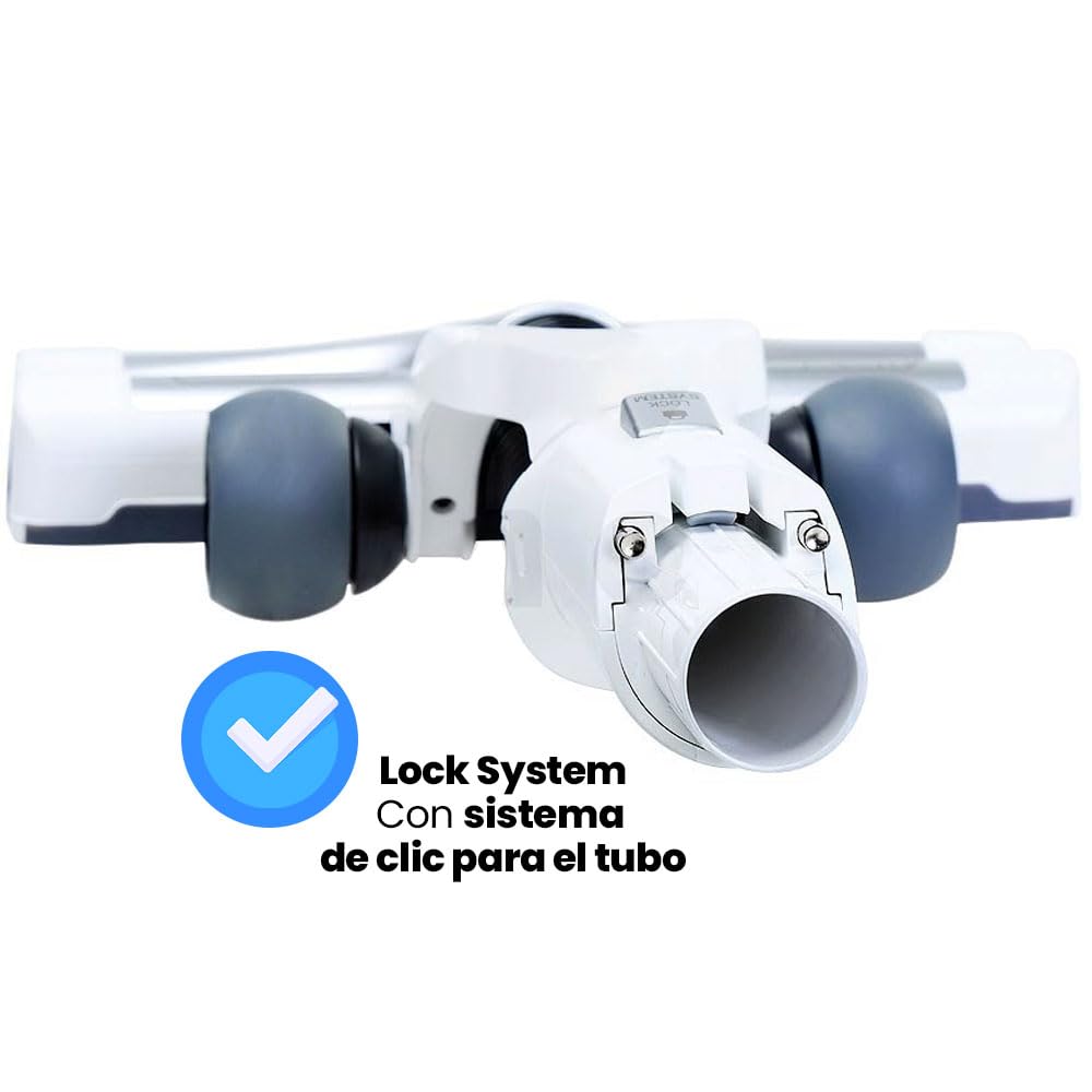 ANAKEL HOME Rowenta - Repuesto Cepillo Aspiradora Air Force 360 RS RH5729 Compatible con RH9037 RH9038 RH9057 RH9089 Color Blanco y Gris Forma Rectangular