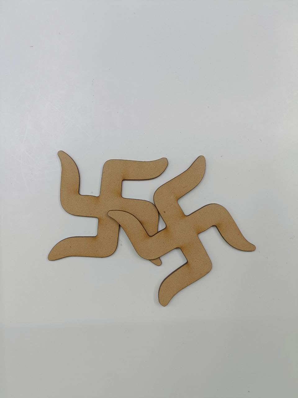 Haoser Pack 20 MDF swastik Cutout for Art and Craft, Diwali Decoration Item for Festivals,Wooden swastik Hangings Cutouts for Diwali Craft-3 Inch (B0CKBLK3VM) Amazon Price History, Amazon Price Tracker