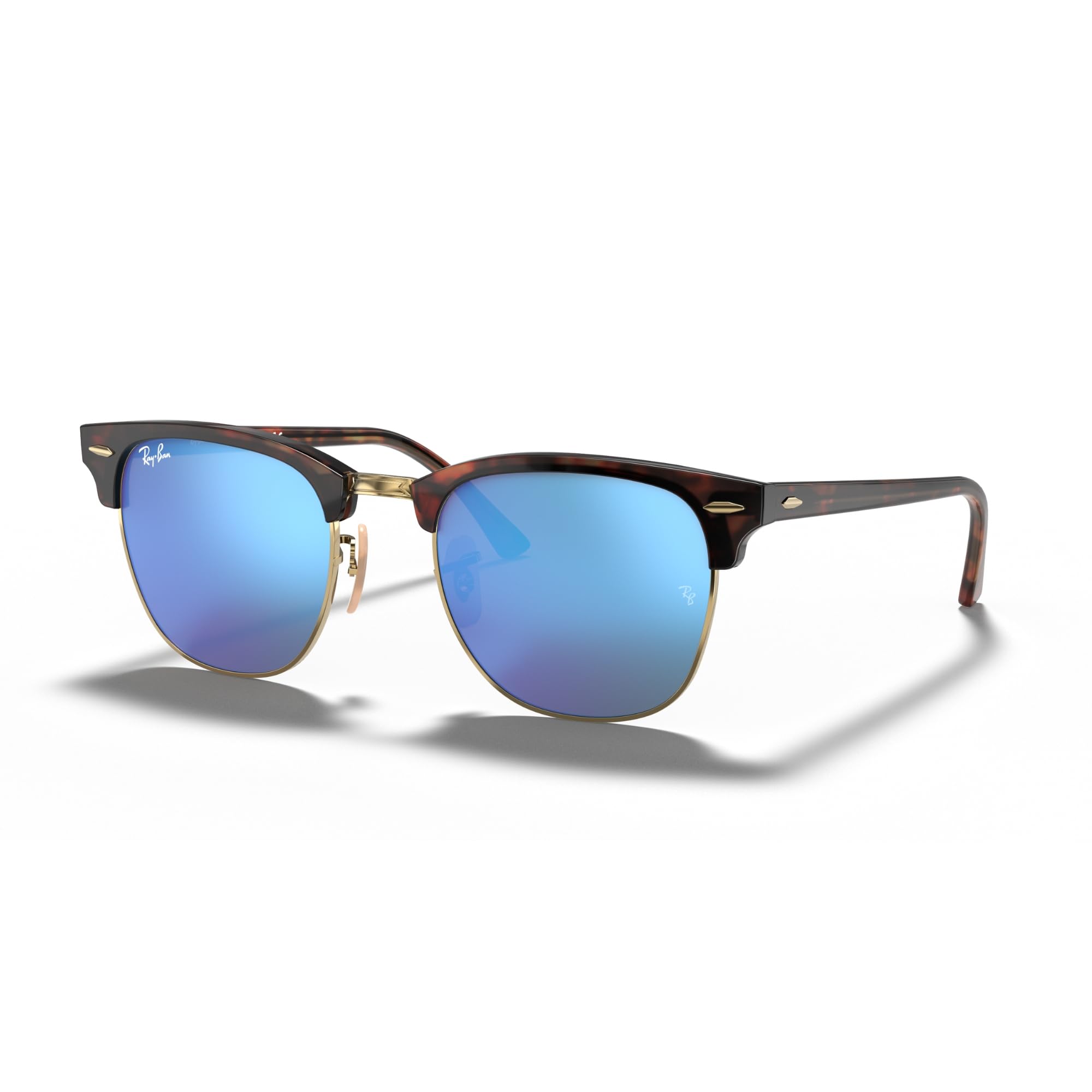 Ray-Ban Unisex Brown (114517) Clubmaster Sunglasses, 49 Mm Uk