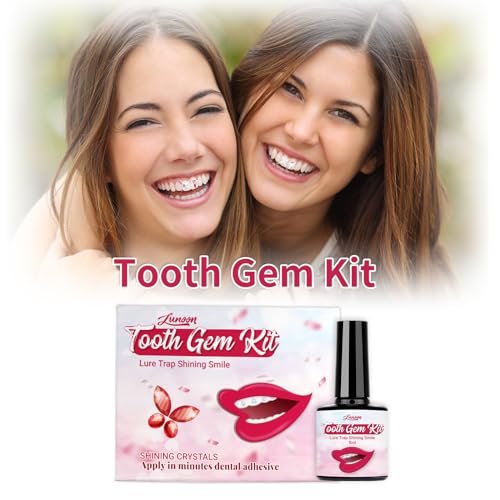 Image of LMDGDS Tooth Gems Kit for Teeth, Teeth Jewelry for Women Teeth Gems Kit DIY Tooth Gem for Men & Women