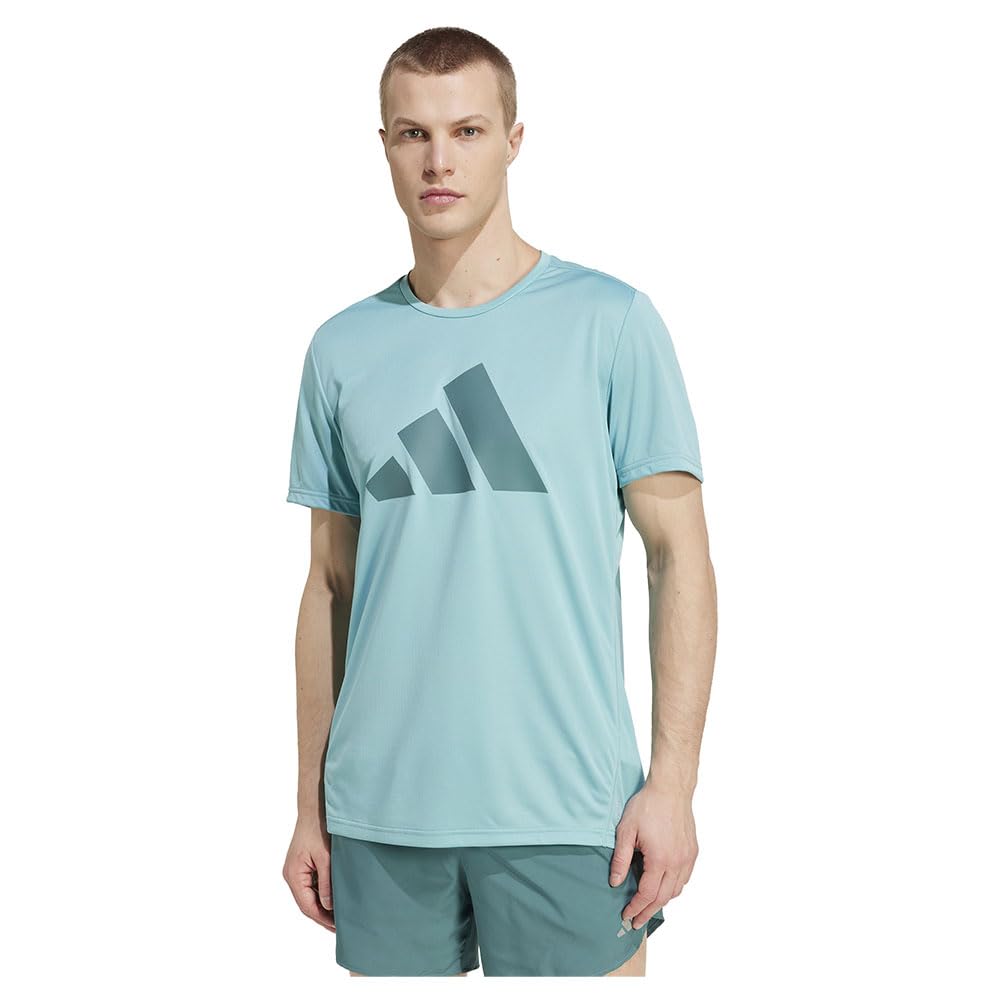 Adidas Mens Regular T-Shirts | Run It Tee | in neutral