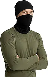 Kit Touca Peluciada e Cachocol Balaclava Gola Pescoço Frio Inverno Unissex Proteção Frio Viagem Moto Esportes