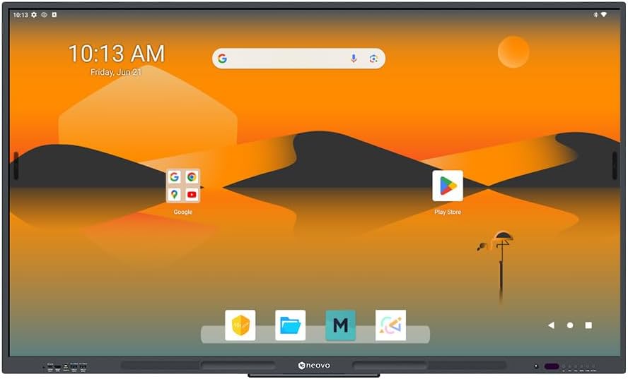 AG Neovo Smart Board, Google EDLA-Certified, 65” Meetboard 4 Interactive Whiteboard Display, IFP6504E-AE, Google Play, Digital Whiteboard, 40-Points Touch, Android 13, 128GB, Octa Core CPU AG Neovo Smart Board, Google EDLA-Certified, 65” Meetboard 4 Interactive Whiteboard Display, IFP6504E-AE, Google Play, Digital Whiteboard, 40-Points Touch, Android 13, 128GB, Octa Core CPU