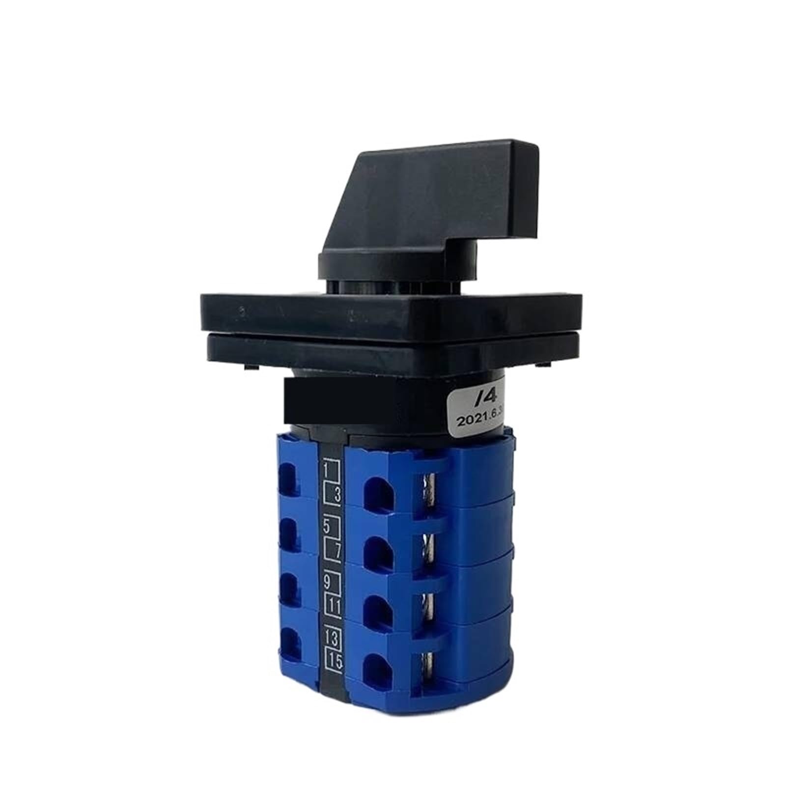 AARTERZZA 2/3/4/5 Position 20A 4 Poles Electrical Changeover Rotary CAM Switch Silver Contacts YMW26 LW26-20/4(1-4)