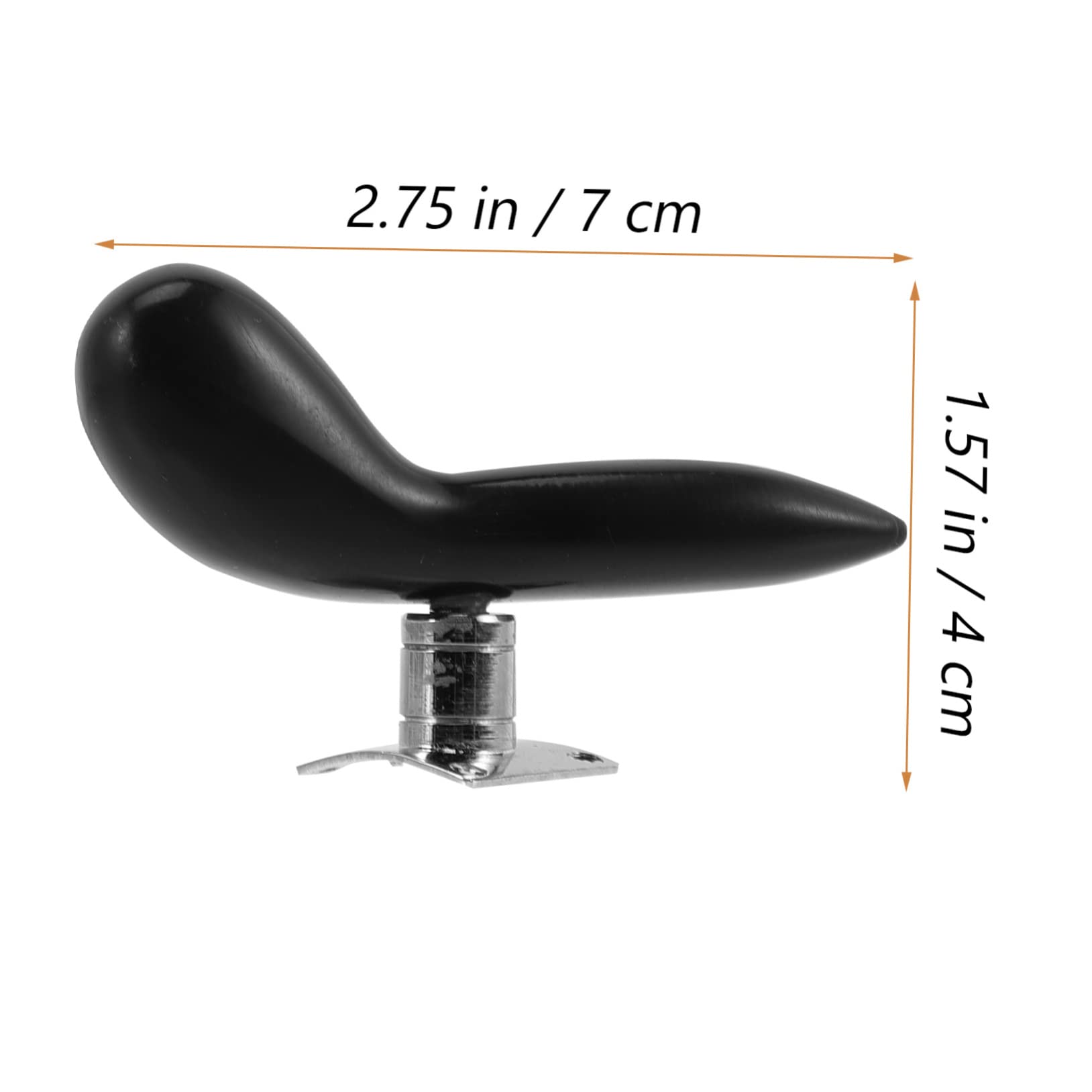 CIMAXIC Detachable Bassoon Hand Rest with Plated Base Comfortable Wrist Holder for Bassoon Players Easy Install Removal Durable Design for Enhanced Performance