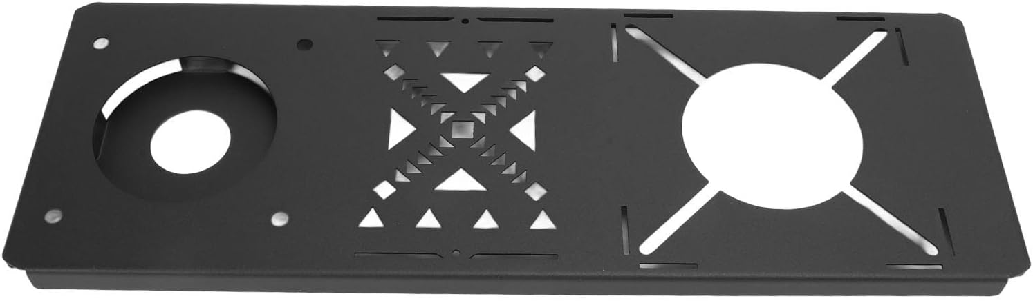 Alomejor Camping Table Board, 304 Stainless Steel Table Top Plate 0.5 Unit Expansion Portable Camp Kitchen Accessory for Outdoor Cooking