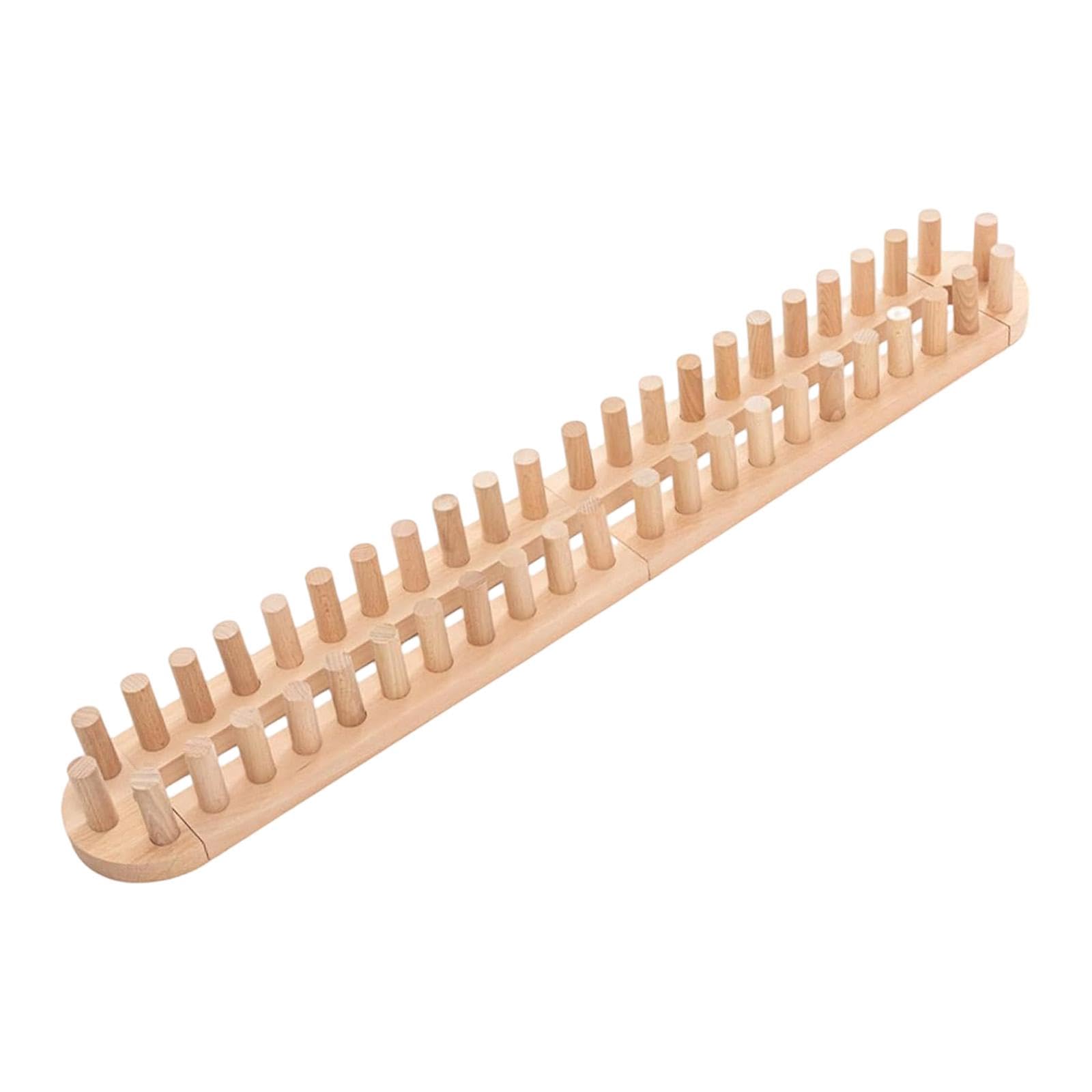 Artigianato per maglieria in fibra naturale, tessitura fai da te per principianti, montaggio semplice, tempo libero creativo con filo, coperte da fare da solo, 4 tratti
