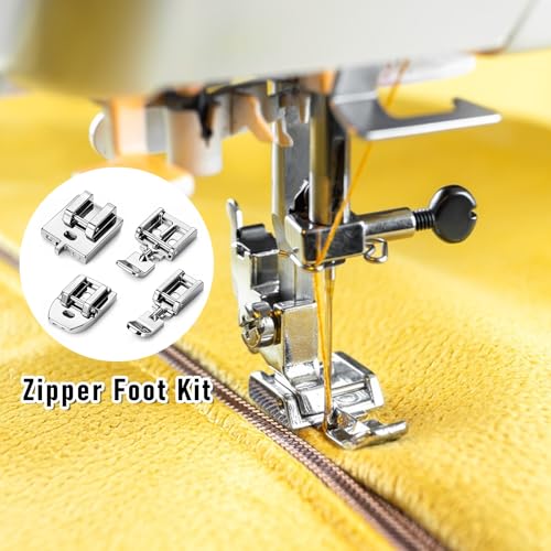 Kit 4 Pies para Máquina de Coser Zipper y Dobladillo miniatura 7