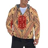 Sweatshirt a Capuche Matériel Chaud & Isolant – Doublure polaire épaisse pour rester au chaud même par températures négatives.la couche intérieure du sweat est en polaire et la couche extérieure en Tissu du sweat-shirt. Portez-le en hiver pour éviter le vent et rester au chaud