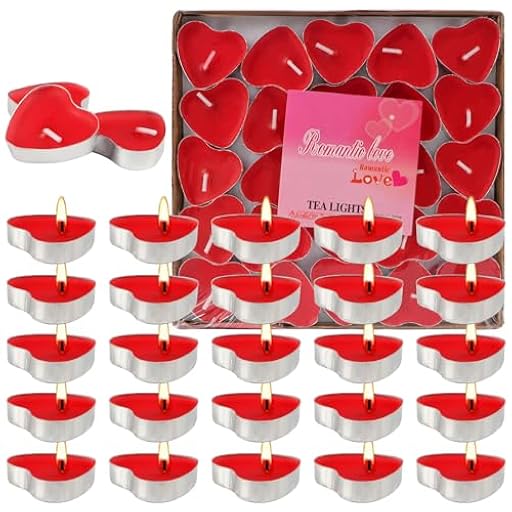 50 velas de té con forma de corazón, sin humo, románticas, sin perfume, para San Valentín, cumpleaños, propuestas, bodas, fiestas, aniversarios | Ya disponible en tu tienda friki favorita! En mundofriki.es! 50 velas de té con forma de corazón, sin humo, románticas, sin perfume, para San Valentín, cumpleaños, propuestas, bodas, fiestas, aniversarios | Ya disponible en tu tienda friki favorita! En mundofriki.es!