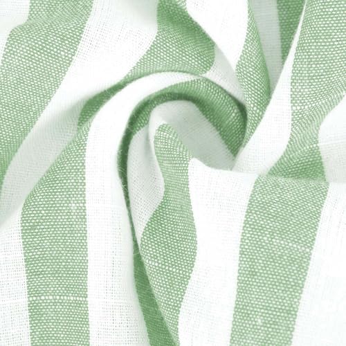 Mens Long Sleeve Shirts Casual Button Down Fashion Stripe Print Tops Loose Fit Lapel Blouse Shirt with Pocket4