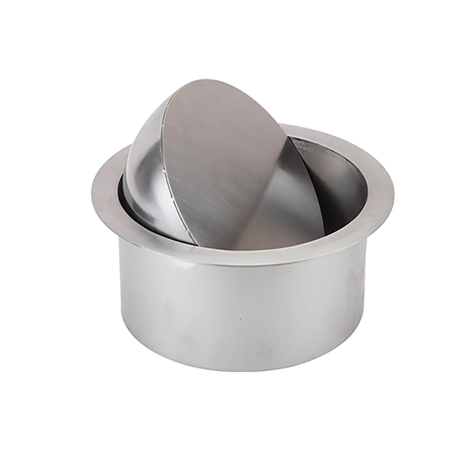 Asdchzen Stainless Steel Builtin Trash Chute Cover 304 Waste Flap Lid For Kitchen Office Restaurant170mm Countertop Garbage Can Swing Lid,220Mm