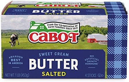 Cabot Salted Butter Quarters, 1 lb
