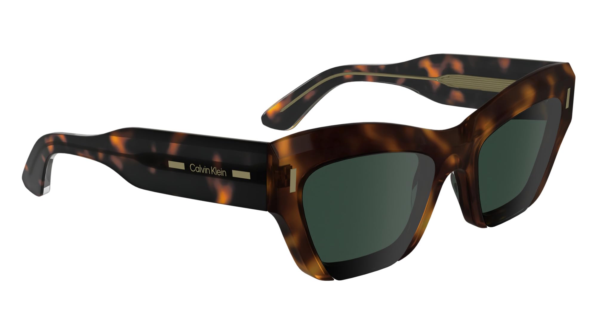 Calvin Klein Okulary przeciwsłoneczne damskie, Havana, Rozmiar uniwersalny