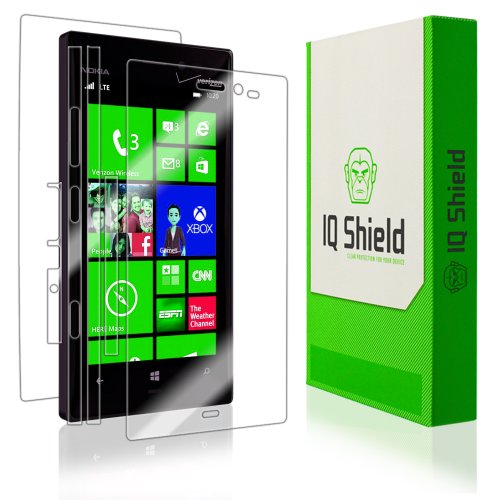 Iq Shield Full Body Skin Compatible With Nokia Lumia 928 + Liquidskin Clear (Full Coverage) Screen Protector Hd And Anti-Bubble Film #TOP6