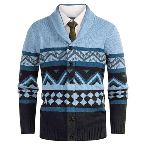 Cárdigan de invierno para hombre que elimina el frío con estilo casual y elegante