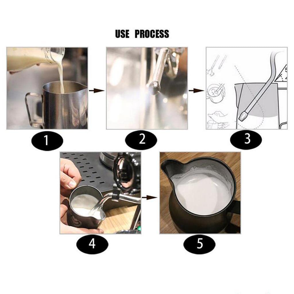Buse à Vapeur Pour Machine à Café - Acier Inoxydable, 4 Trous - Compatible Multi-marques, Mousse Lait Idéale