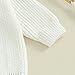Newborn Baby Girl Boy Cute Long Sleeve Button Up Cardigan Toddler Knit Sweater Infant Fall Winter Clothes (White, 2-3 Years)