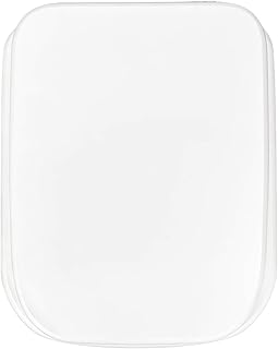 Sedile WC Universale in MDF di Alta Qualità, Tavoletta Copriwater con Cerniere in Metallo Cromato, Tanti Motivi Colorati per Bagno e Toilette (Rettangolare)