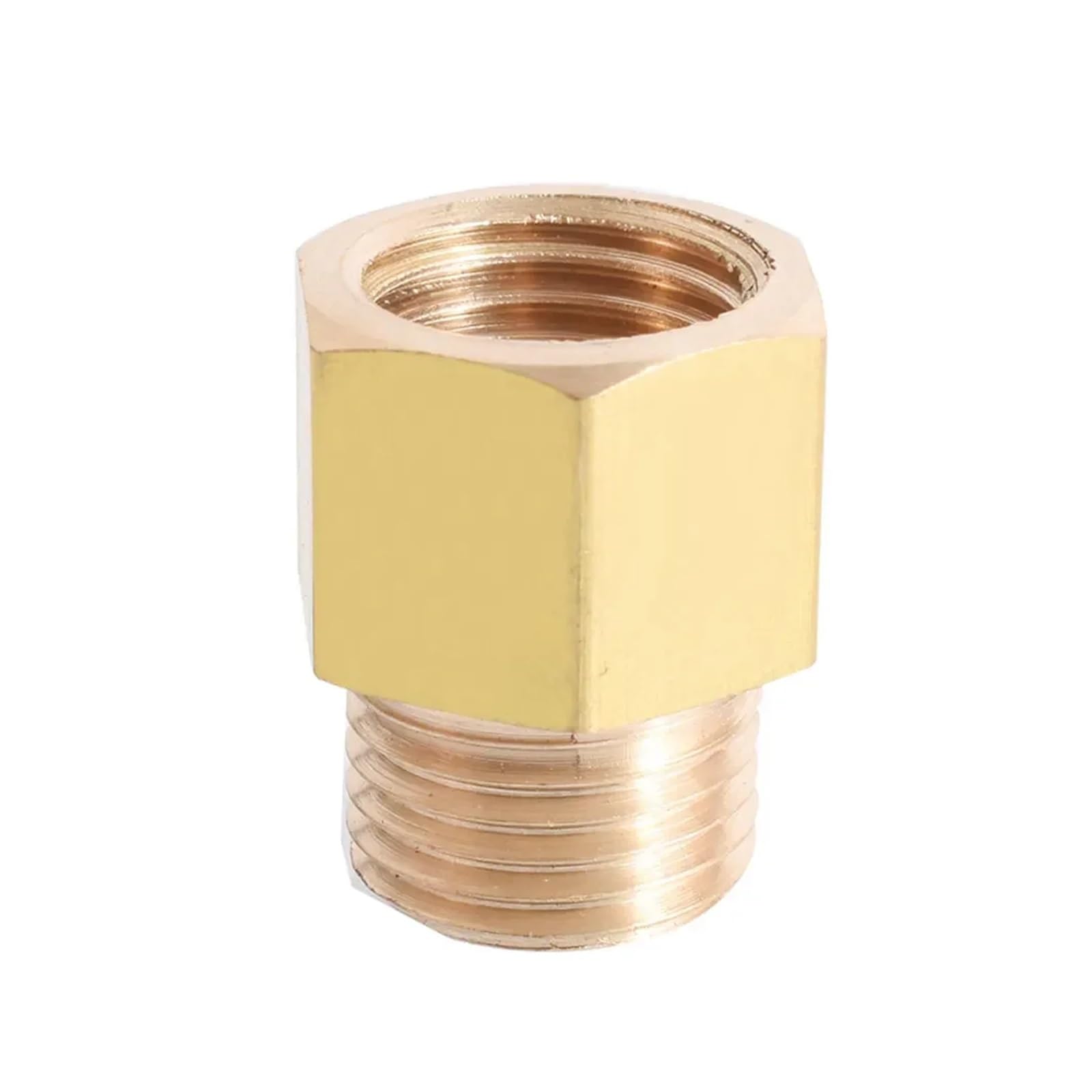 10 Uds M5/6/8/10/12/14/16/18/20/22 1/8 "1/4" 3/8 "1/2" BSP hembra macho reductor de latón adaptador de conector de instalación de tuberías for manómetro(OD 80mm)